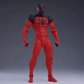 Figuras de araña originales, juguetes de desorden, traje negro, vecino, Symbiote, araña escarlata, Kaine Parker, figuras de acción de araña negra y roja, Juguetes