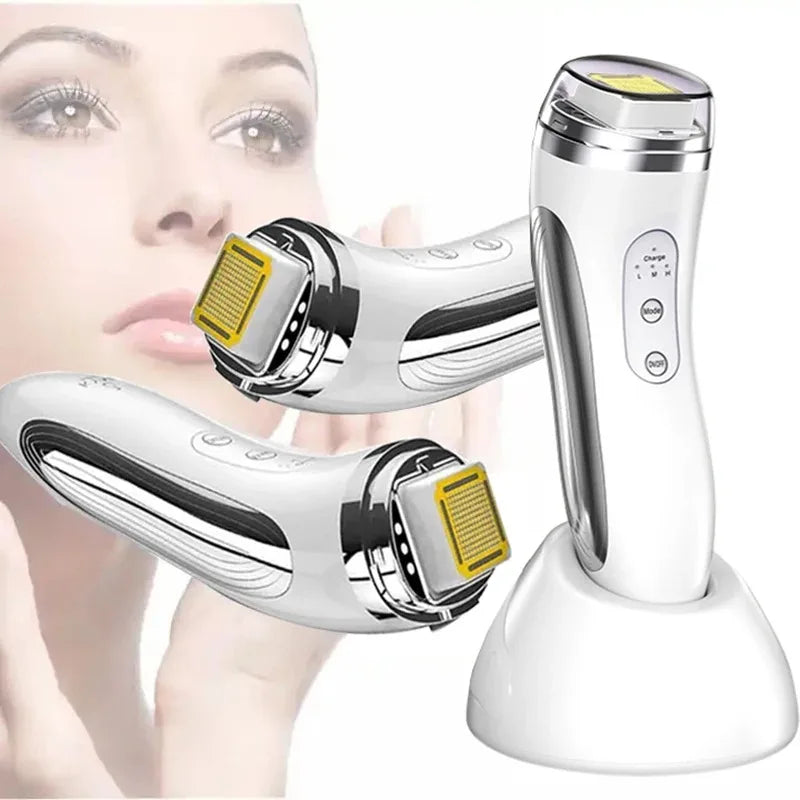 Máquina eléctrica de elevación Facial, matriz de puntos, estiramiento de la piel, rejuvenecimiento, eliminación de arrugas, masajeador Facial, dispositivos de belleza para uso doméstico