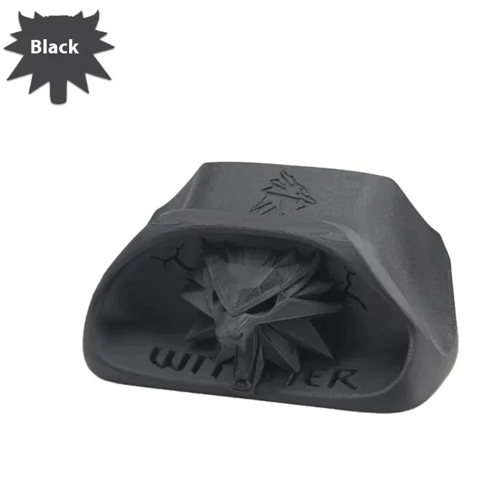 Soporte Base para controlador de juego con insignia de cabeza de lobo para mando de Xbox, periféricos para juegos, accesorios de ordenador, organizador de almacenamiento de escritorio