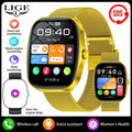 New Smart Watch Women 1.53"HD Smartwatch for Android iOS BT Call Heart Rate Sleep SpO2 Monitor IP68 Waterproof Smart Watches Men