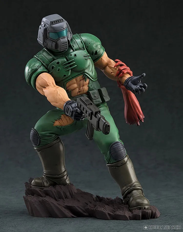 【HY】100% Original en Stock Good Smile Company POP UP PARADE SP Doom Marine (DOOM) Figura de Anime Modelo Coleccionable Decorativo