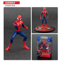 Figura de acción ZD Original de 4 pulgadas, juguete de Iron Man Scarlet Spider Miles Morales Spider-Man Venom Gwen, muñeco móvil de Anime, modelo regalo