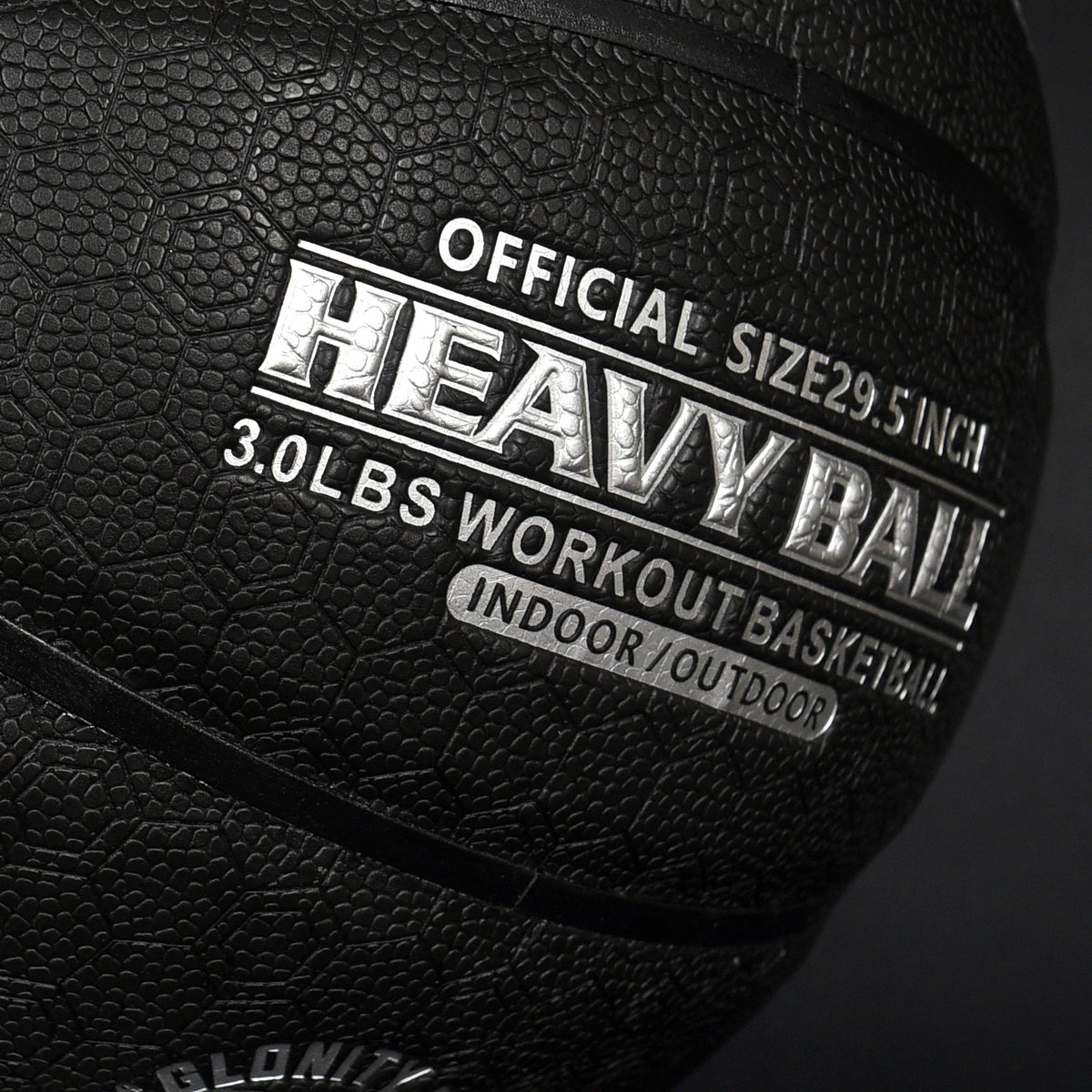 3LBS/2.2LBS 29,5 "/28,5" Pu peso entrenamiento especial baloncesto pesado para mejorar el exterior entregando habilidades de paso de goteo