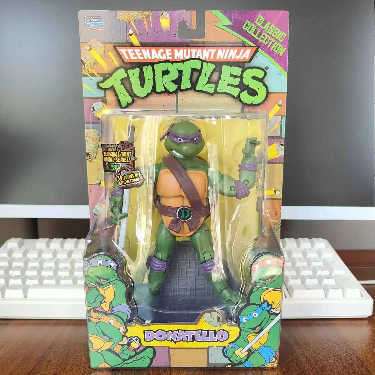 Figuras de acción de las Tortugas Ninja adolescentes mutantes anime, muñecos articulados, adornos coleccionables, modelo de juguete, regalos