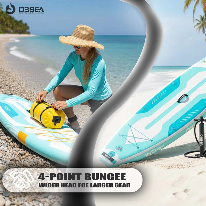 Kit completo de SUP inflable todo en uno, tabla de surf portátil de 11&