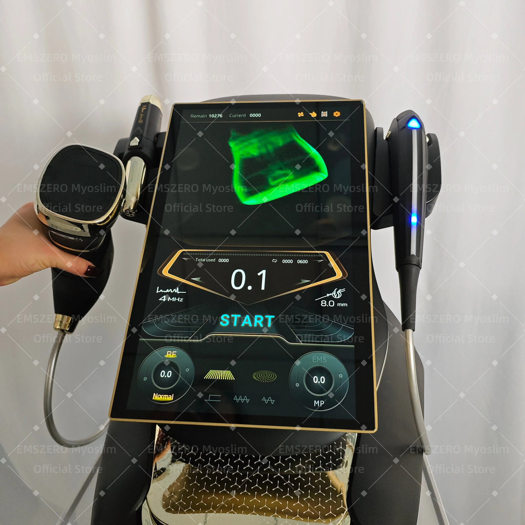 Equipo de Salón de Belleza 360MAX 25D HiFU 3 en 1 No Invasivo para Adelgazamiento Facial, Antienvejecimiento y Reafirmación Corporal
