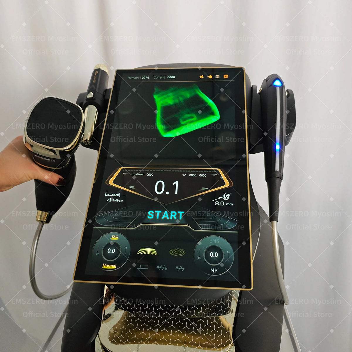 Equipo de Salón de Belleza 360MAX 25D HiFU 3 en 1 No Invasivo para Adelgazamiento Facial, Antienvejecimiento y Reafirmación Corporal