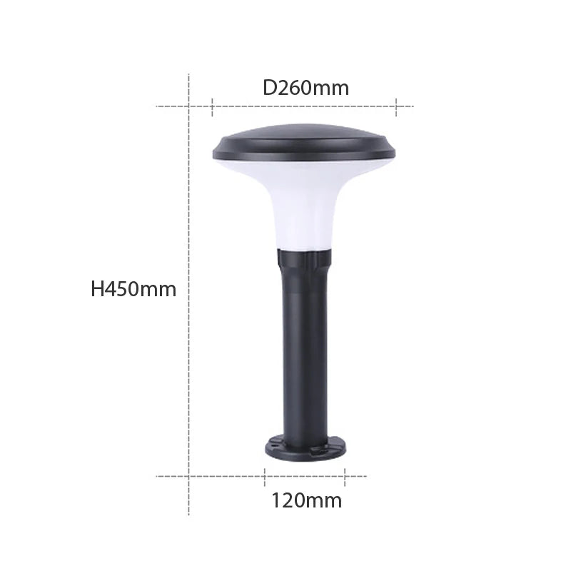 Modern Minimalist Roadside Park Garden Led Lawn Lighting Outdoor Landscape Park Community Waterproof Small Street Lights