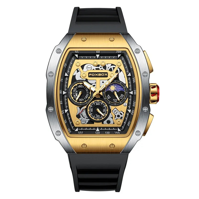 Reloj deportivo nuevo para hombre 2026, marca de lujo superior, relojes para hombre, cronógrafo de cuarzo militar impermeable para negocios, Montre Homme