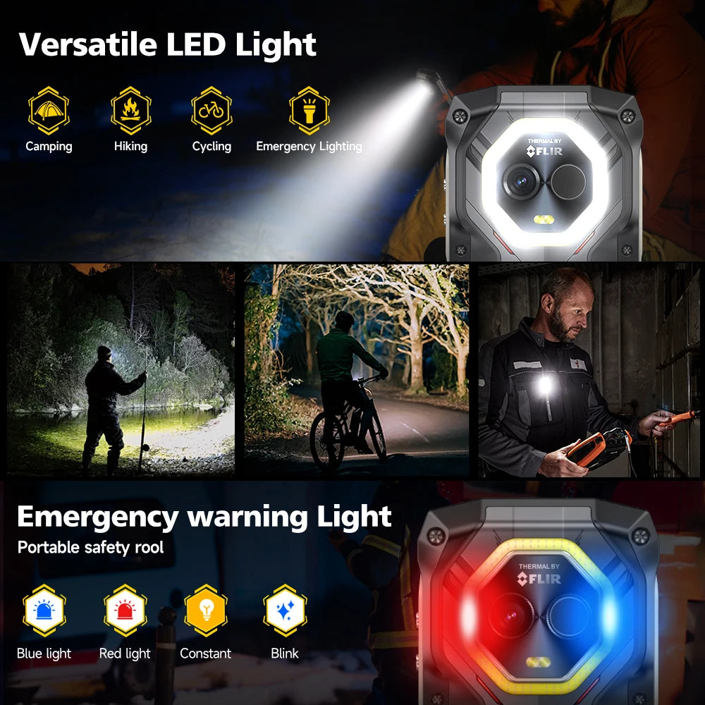 Ulefone Armor Mini 20T Pro 5G TÉRMICO Teléfono robusto de 4.7" Smartphone Android 14 256GB ROM Teléfono móvil con cámara térmica