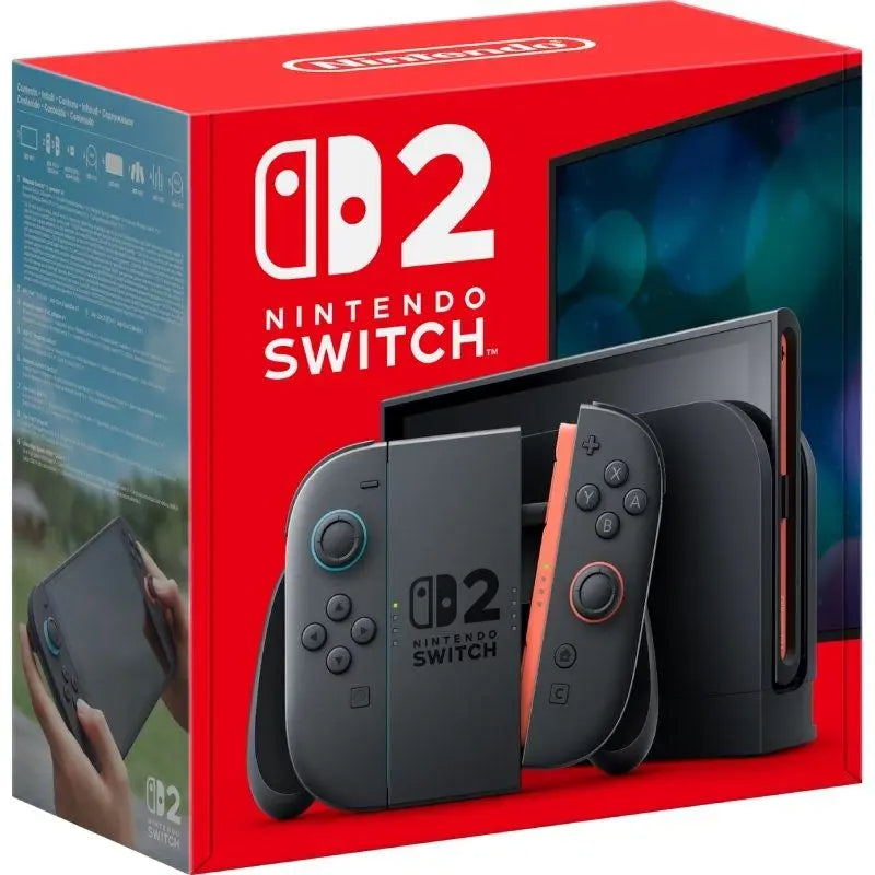 Nintendo Switch 2/ Incluye base/ Incluye 2 Mandos Joy-Con/ Incluye 2 Correas (nueva Garantía Española)