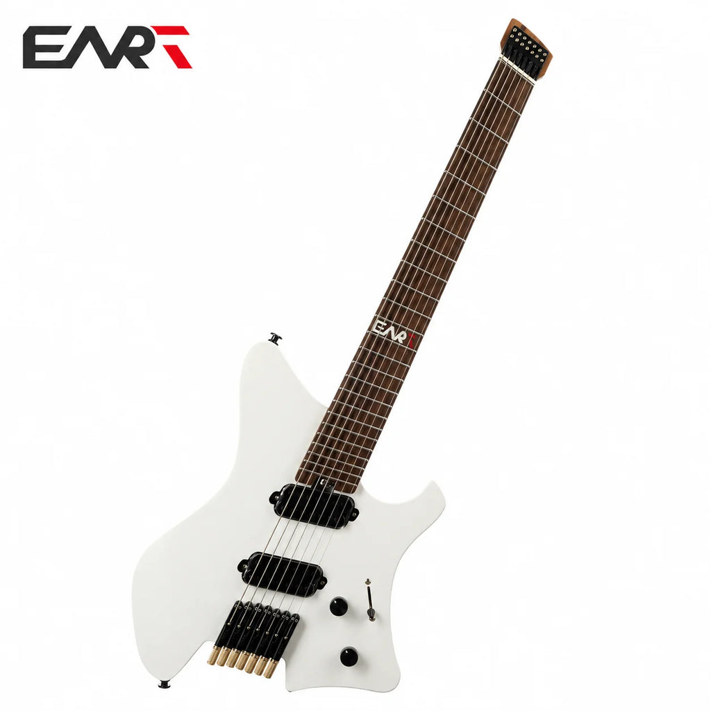 EART Guitar GW-7F Guitarra eléctrica sin cabeza Guitarra de viaje liviana de 7 cuerdas