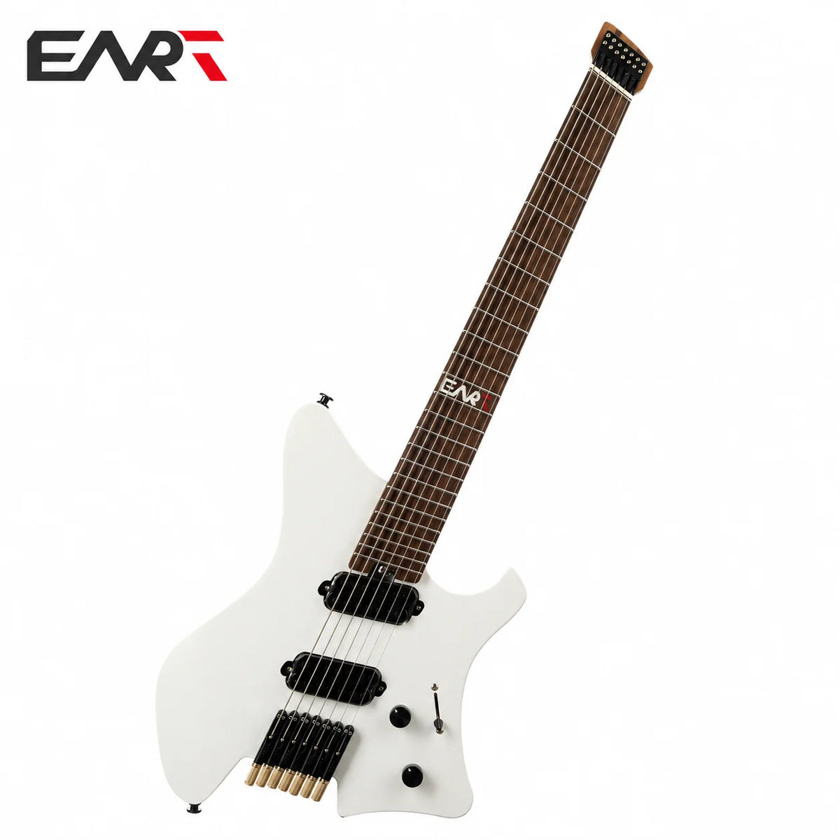 EART Guitar GW-7F Guitarra eléctrica sin cabeza Guitarra de viaje liviana de 7 cuerdas