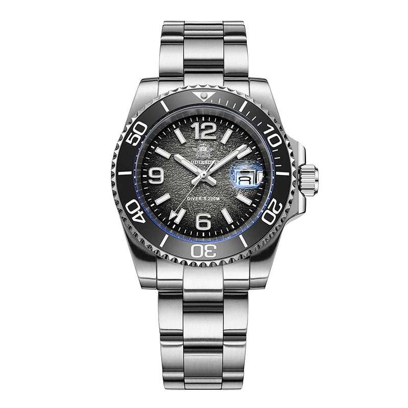 ADDIESDIVE 2026 Nuevo Reloj de Buceo 41mm Reloj de Pulsera de Cuarzo para Hombre de Primera Marca Ocio Acero Inoxidable 316L Luminoso Impermeable 200m