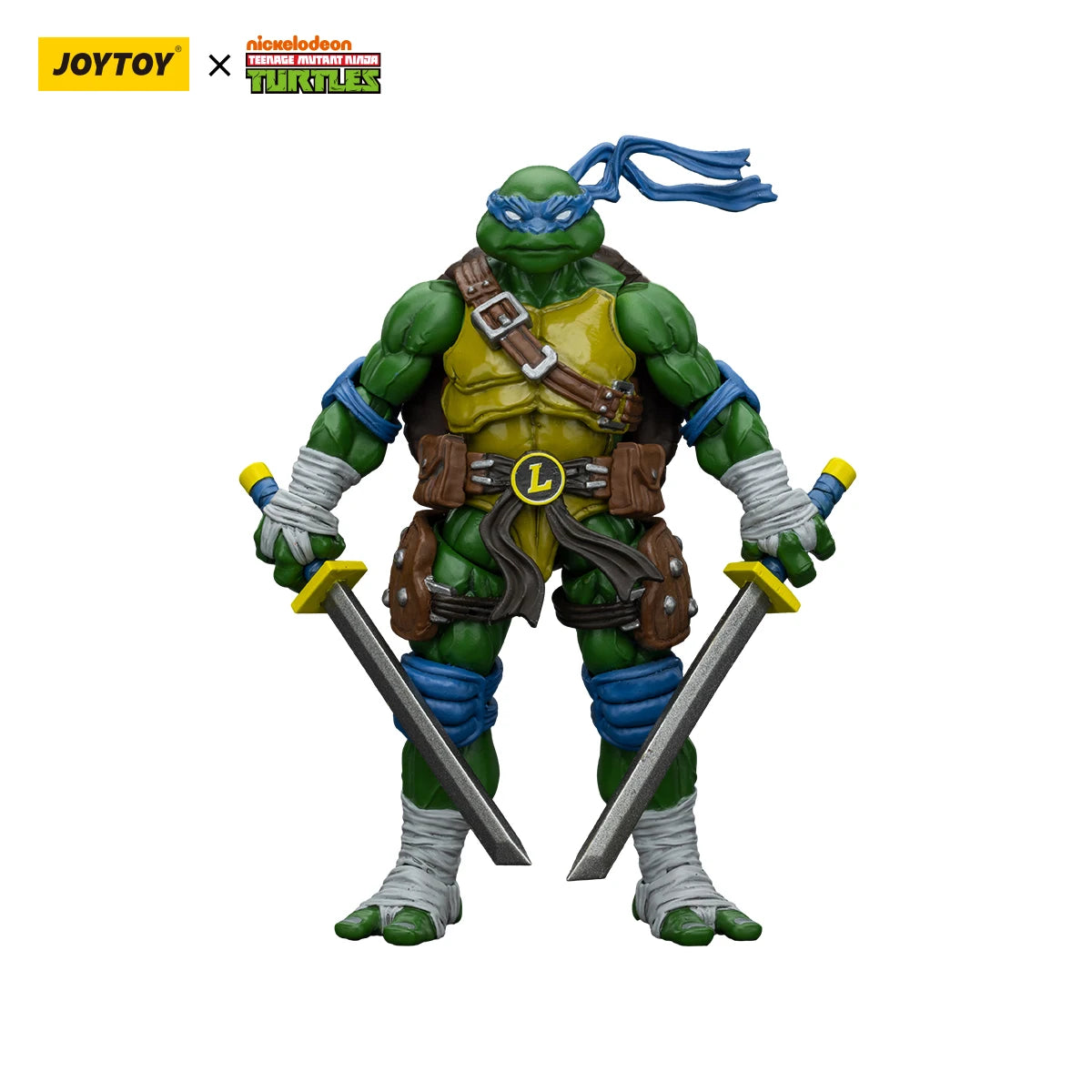 [EN STOCK][Disponible en Asia]JOYTOY TMNT Figuras de acción 1/18 Michelangelo Donatello Leonardo Raphael Figuras de anime Juguetes Modelo