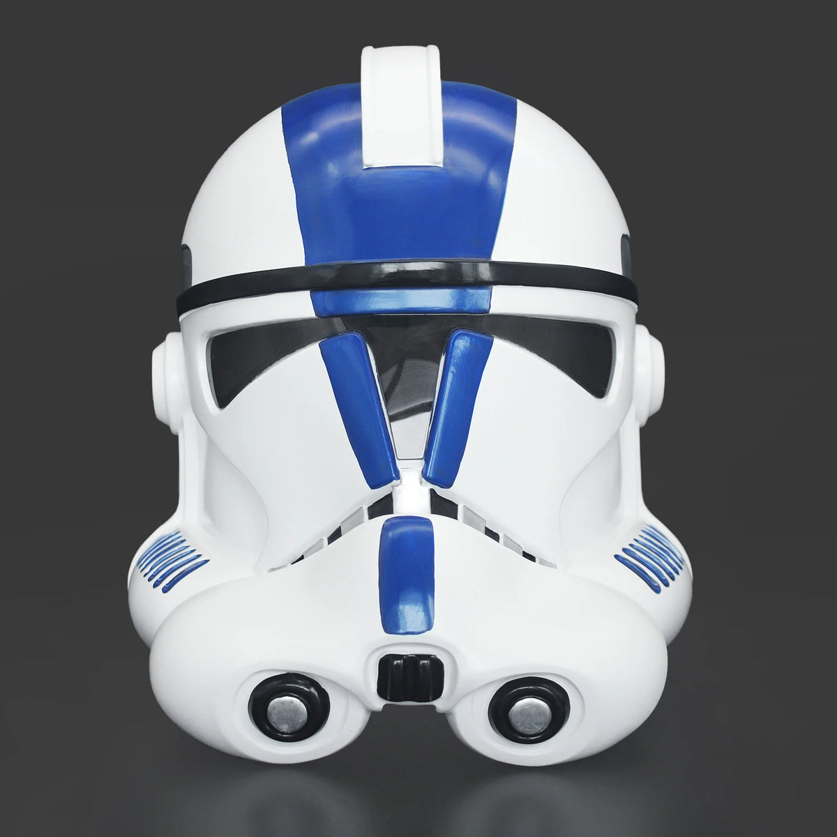 Star SW Clone Soldier Helmet Orange Blue Mark Wearable Resin Cosplay Mask For Halloween Comic Con Roleplay Collection Display
