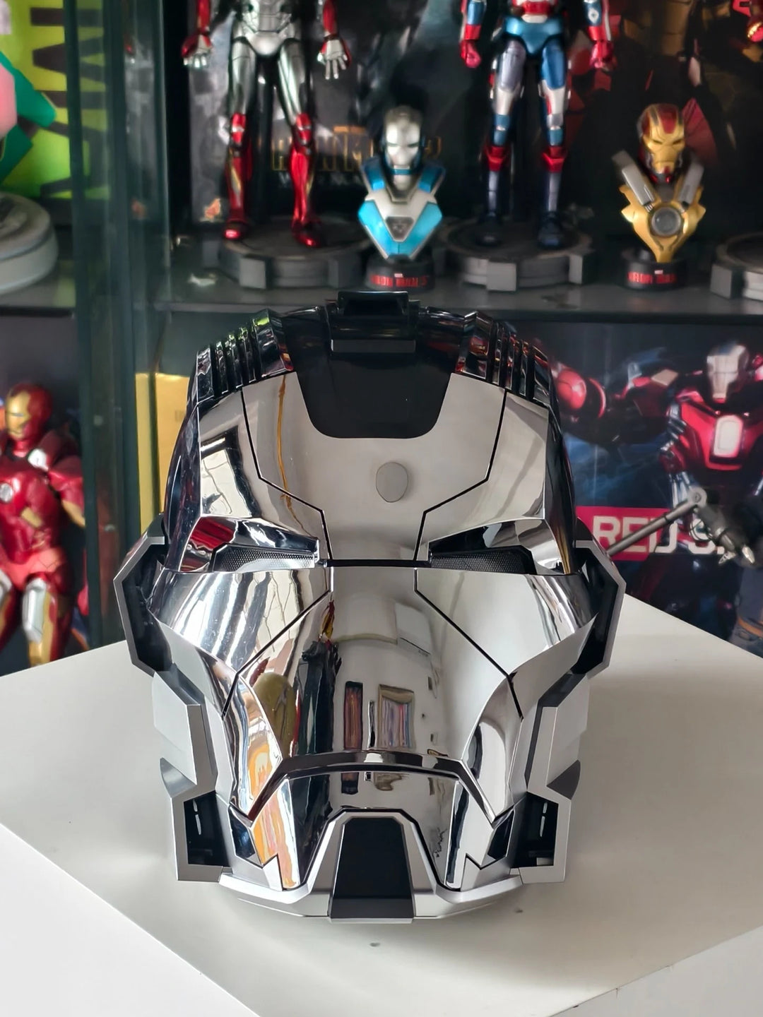 Casco de Iron Man Mk5 Mk50, Usable, con Control Remoto por Voz, Coleccionable para Adultos, Regalo para Fans