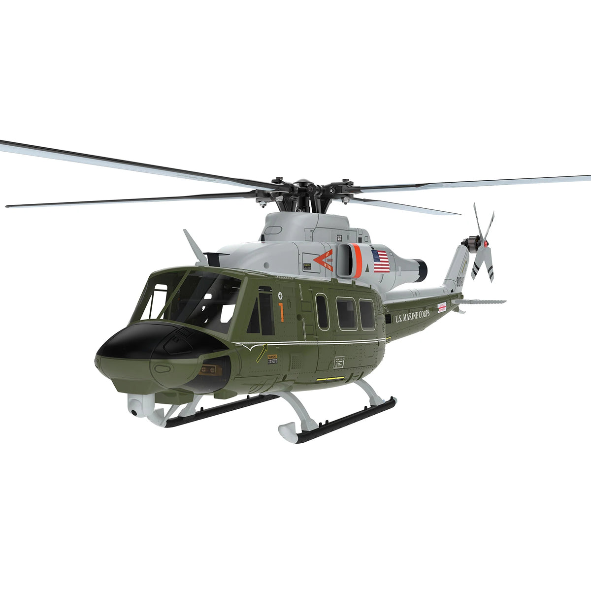 Nuevo Helicóptero RC GOOSKY E2 Marine One GPS 2026, Apariencia Militar, Estuche Portátil, Versión BNF/RTF