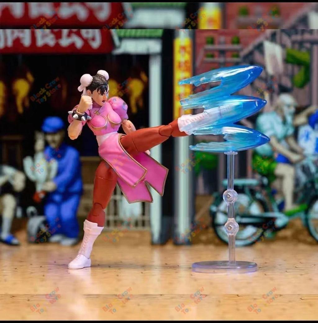 Figura de acción coleccionable de 6 pulgadas Jada Toys Ultra Street Fighter II M. Dhalsim, Bison, Ken, RYU, Chun Li, regalo, juguete, disponible en existencia