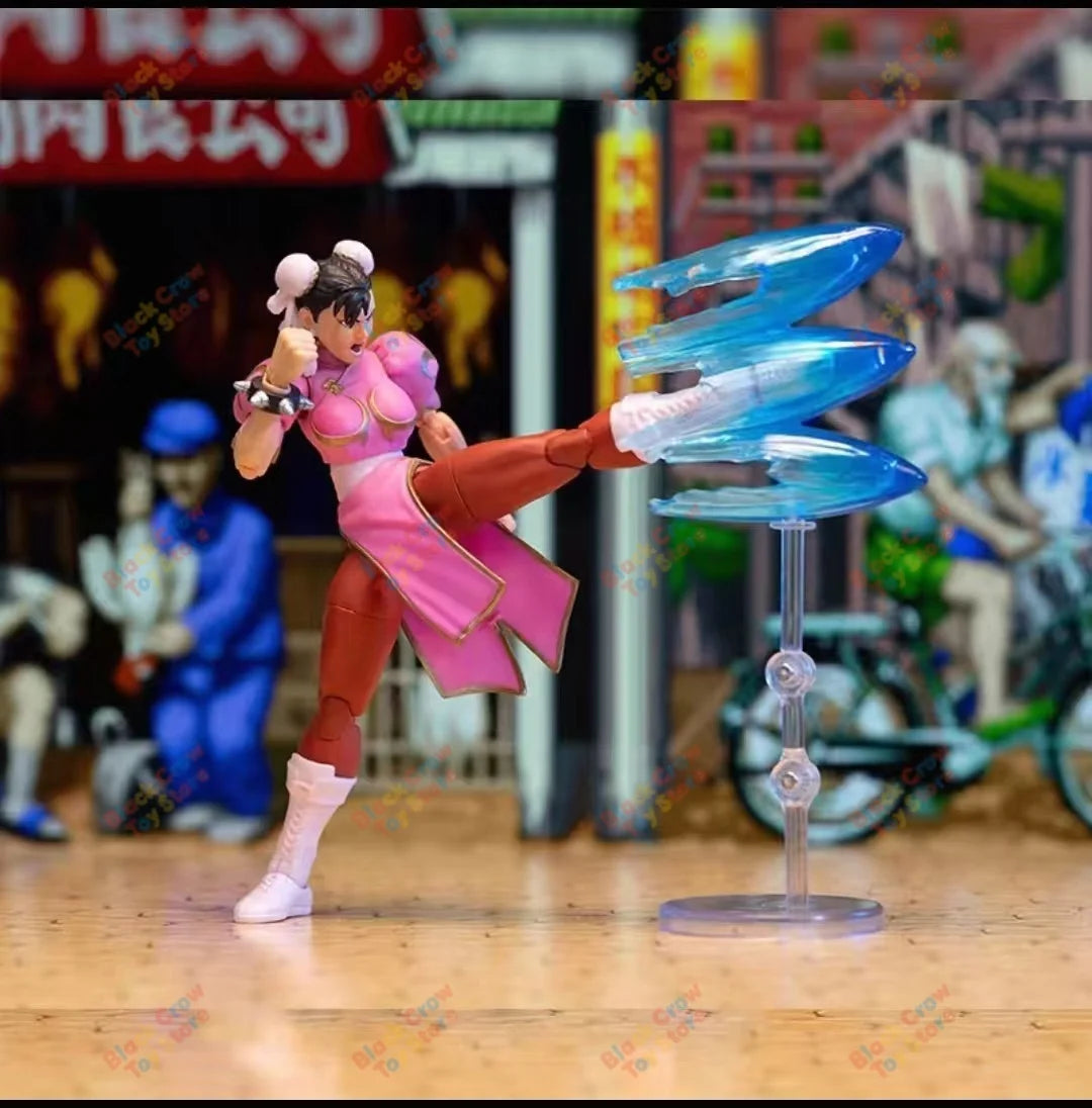 Figura de acción coleccionable de 6 pulgadas Jada Toys Ultra Street Fighter II M. Dhalsim, Bison, Ken, RYU, Chun Li, regalo, juguete, disponible en existencia