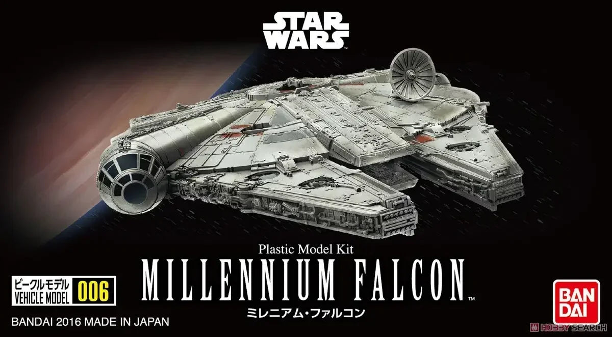 Bandai-figura de acción Original de STAR WARS para niños, modelo coleccionable de Anime, juguetes de montaje, entrega directa