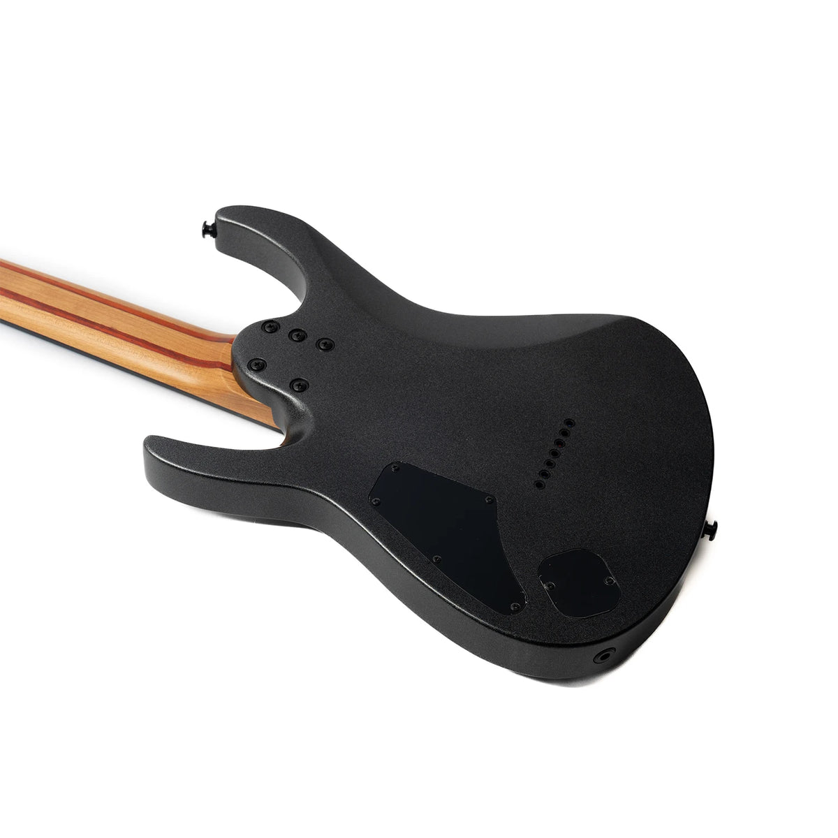 EART Guitar EXP-H7-SE, guitarra eléctrica de caoba asada de 7 cuerdas de 25,5 ", 5 piezas de arce asado + mástil Padauk, diapasón de palisandro de la India