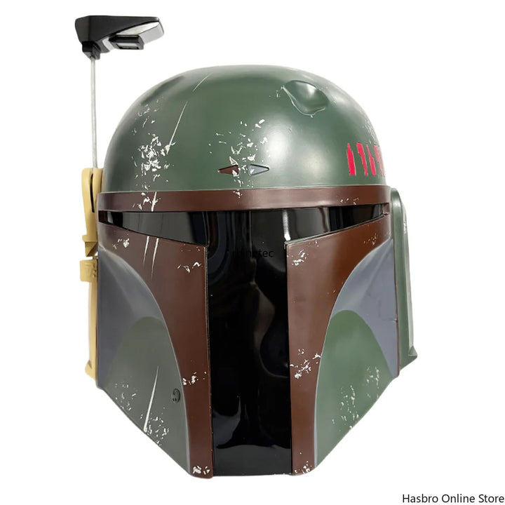 SW Boba Fett Helmet 1:1 Roleplay Collectible Halloween Cosplay Mask Props Cos Helmet Toys for Birthday Christmas Gift TK002
