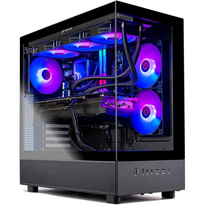 PC de Escritorio para Juegos Gaming 3, Ryzen 7 9800X3D 4.7 (5.2 GHz), RTX 5080 16GB, SSD NVMe de 2TB, 32GB de RAM DDR5 6000 RGB