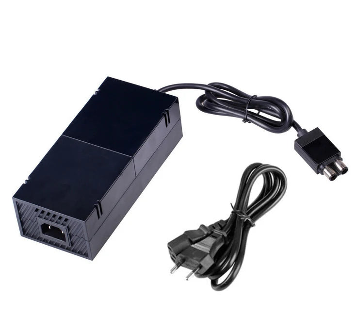 Adaptador de Corriente de Repuesto con Enchufe Europeo, Compatible con Consola Xbox One, Cargador de CA Estable, Accesorio de Alimentación para Consola de Juegos en Casa