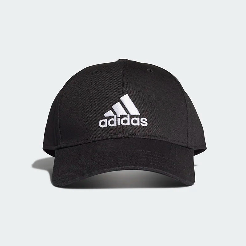 Gorra de béisbol Adidas 2026, nueva, negra, ajustable, transpirable, de algodón, deportiva e informal, modelo FK0891