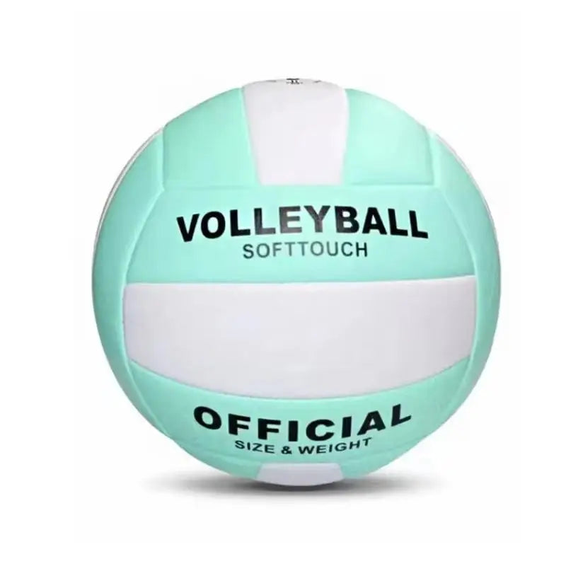 1 pelota de voleibol de tamaño 5, suave, para interiores y exteriores, para juegos, entrenamiento en gimnasio, playa, para principiantes, adolescentes, deportes.