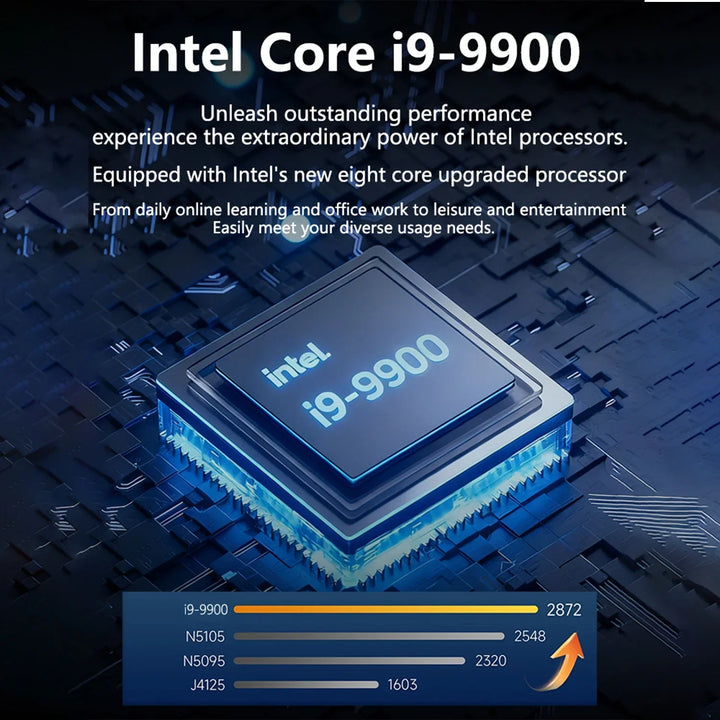 Portátil para juegos de 15,6" ultrafino, Intel Core I9-9900, 32 GB de RAM, 2 TB de SSD, Windows 11, desbloqueo con huella dactilar, retroiluminación, PC de oficina