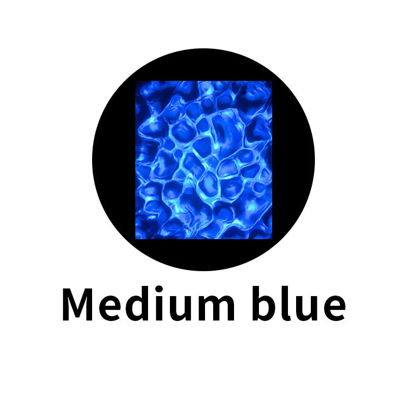 Square Waterproof Projection Lamp Dynamic Water Wave Logo Indoor Outdoor Atmosphere Light for Ground Corridor