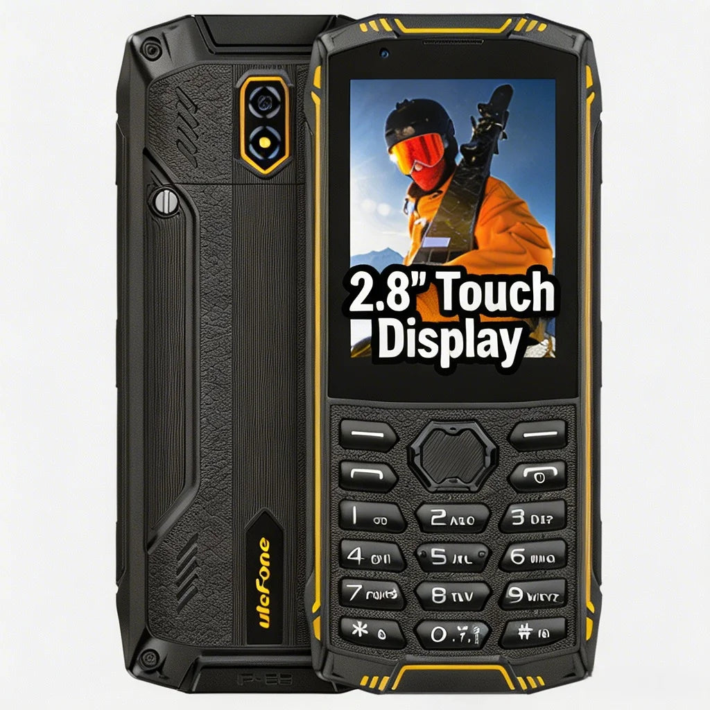 Teléfono resistente Ulefone Armor Mini 5, smartphone con pantalla táctil de 2.8", Android 11, 1GB RAM+8GB ROM, 2500mAh, doble SIM, versión global