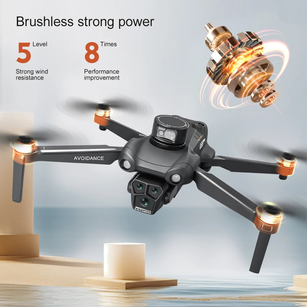Dron profesional U33 MAX 4K HD con doble cámara, gran angular, flujo óptico, 5G GPS, motor sin escobillas, doble WIFI, cuadricóptero RC, juguete