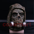 The Scarecrow Skeleton Masks Dr. Jonathan Crane Mask Latex Scary Funny Blocks Superhero Halloween Costume Party Prop for Adult