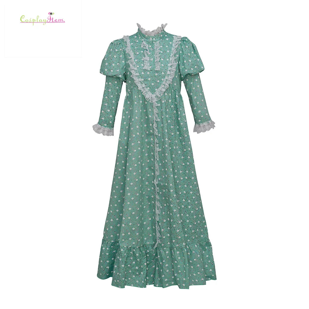 Disfraz de El Exorcista Regan para niñas, vestido Floral de terror, disfraz de Halloween, vestido Floral