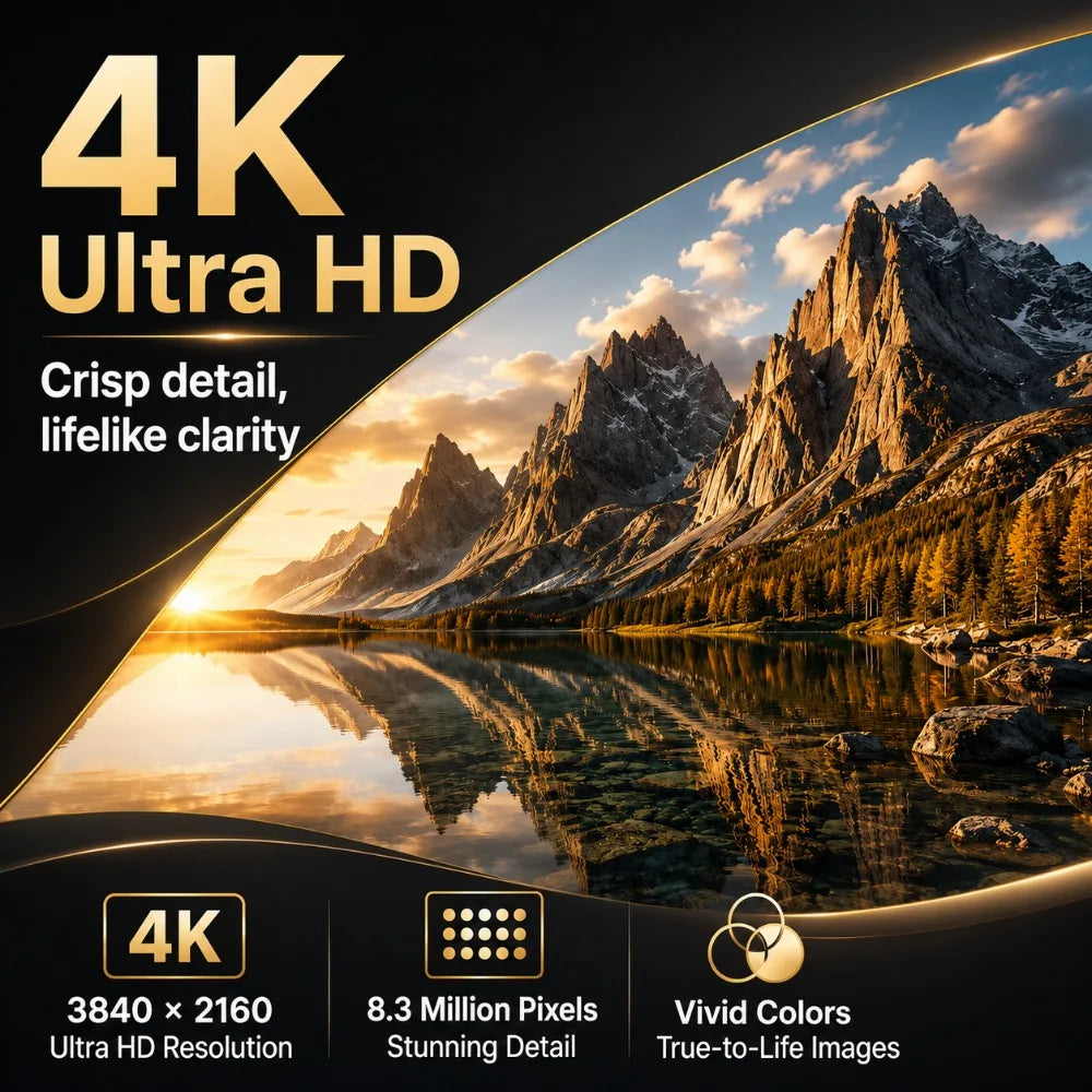 Proyector de Cine en Casa C5 Ultra 4K UHD con Triple Láser, Dolby Vision, IMAX Enhanced, Proyector Inteligente para Juegos, Cine en Casa, Audio Dolby