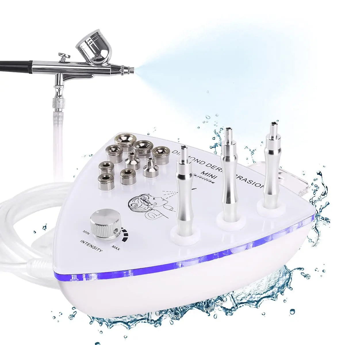 Máquina de dermoabrasión de diamante 3 en 1, microdermoabrasión, Peeling, belleza, arrugas, eliminación de espinillas, dispositivos exfoliantes para el cuidado de la piel