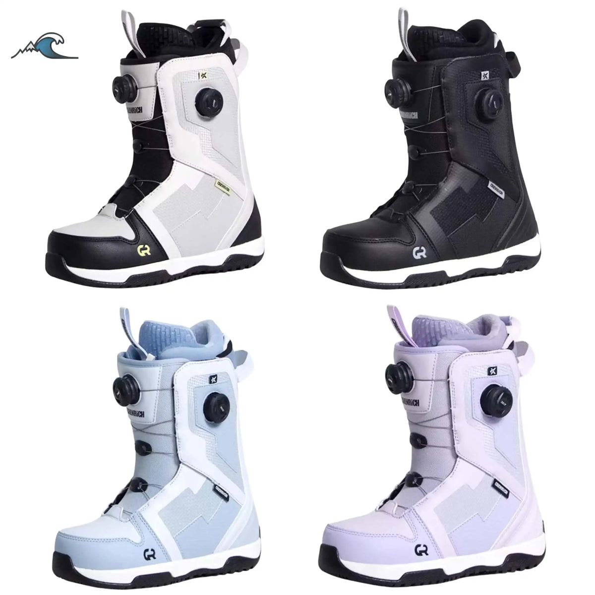 Botas de Snowboard Freestyle Impermeables, Resistentes al Viento y al Frío, Transpirables y Ligeras para Sistema de Invierno y Todas las Temporadas