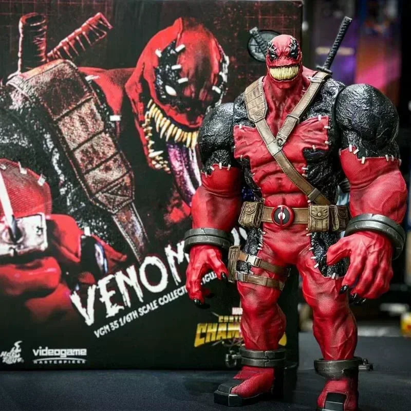 Venta al contado: Figura de acción original de Marvel Venompool, modelo de personaje de película a escala 1:6 de 36,5 cm, regalo coleccionable, en stock