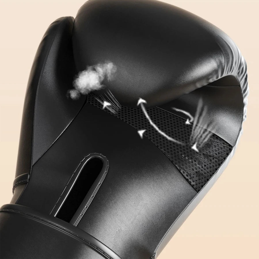 Guantes de boxeo profesionales de 12oz, adecuados para adultos, Mma, boxeo, Kickboxing, partición, Muay Thai, guantes de entrenamiento Sanda