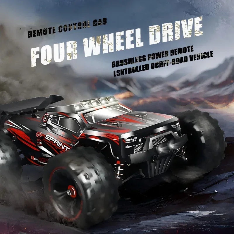 Coche teledirigido 1:14 85 KM/H o 50 KM/H 4WD con coches de Control remoto LED camión Drift Monster 4x4 de alta velocidad para niños Vs Wltoys 144001   Juguetes