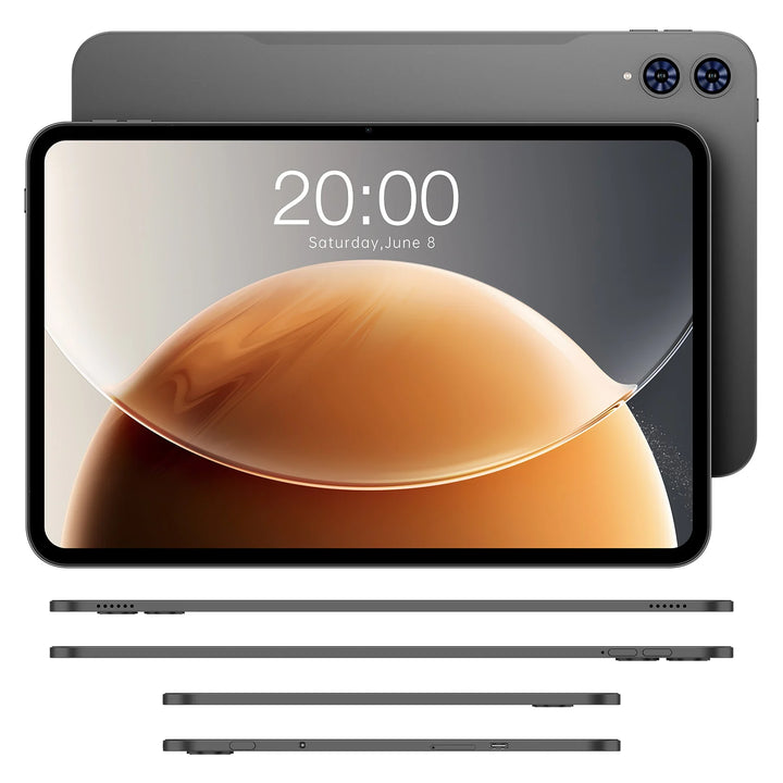 TECLAST T65 Pad Table Unisoc T7280 26GB RAM (6GB+20GB) 128GB ROM Pantalla de 120Hz Android 16 8000mAh WiFi 4G LTE Versión Global