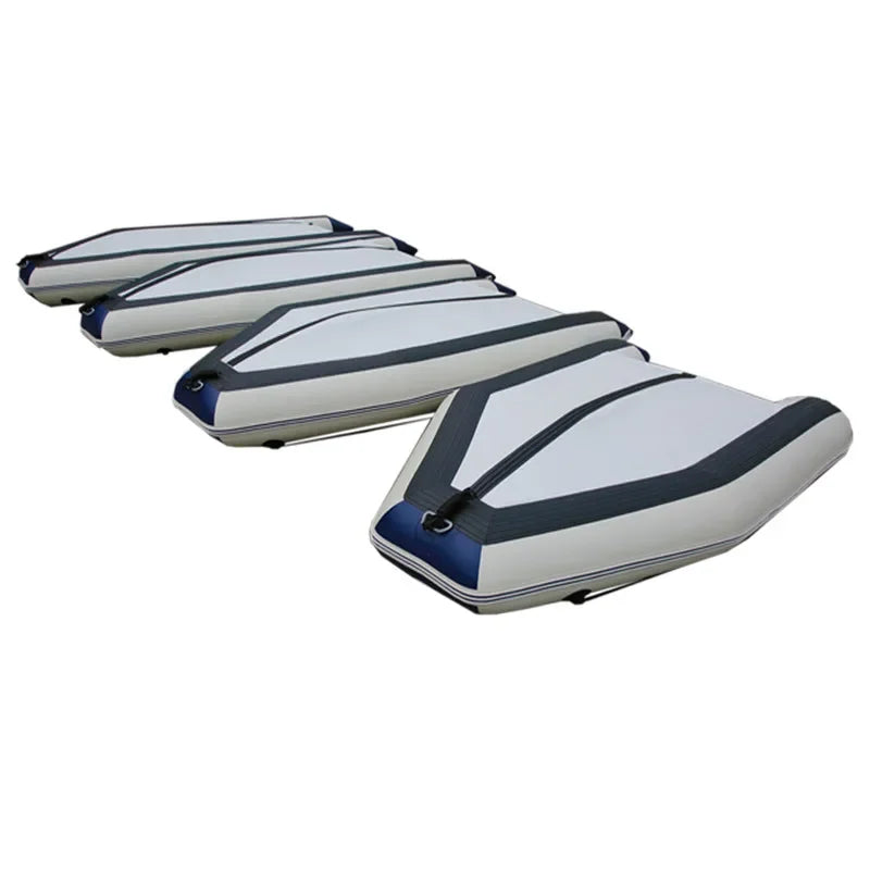 /4 personas 8,85 pies barco de asalto inflable velocidad Kayak pesca canoa Hovercraft piso de aluminio