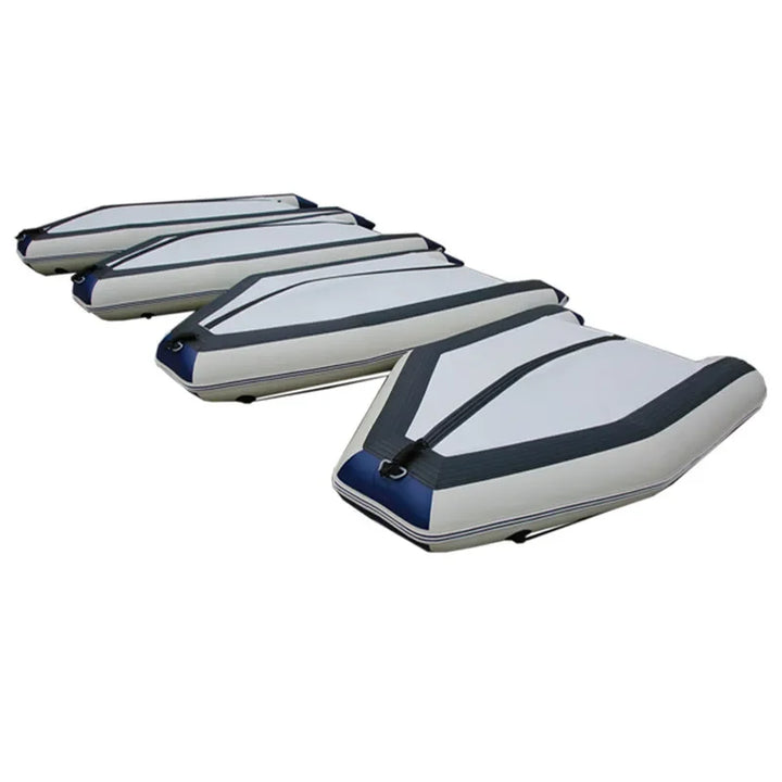 /4 personas 8,85 pies barco de asalto inflable velocidad Kayak pesca canoa Hovercraft piso de aluminio