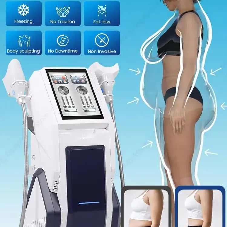 Nueva Máquina Adelgazante Corporal 360 RF, Dispositivo de Escultura Corporal, Reafirmación de la Piel, Pérdida de Peso, Eliminación Rápida de la Celulitis, Cavitación, Congelación de Grasa