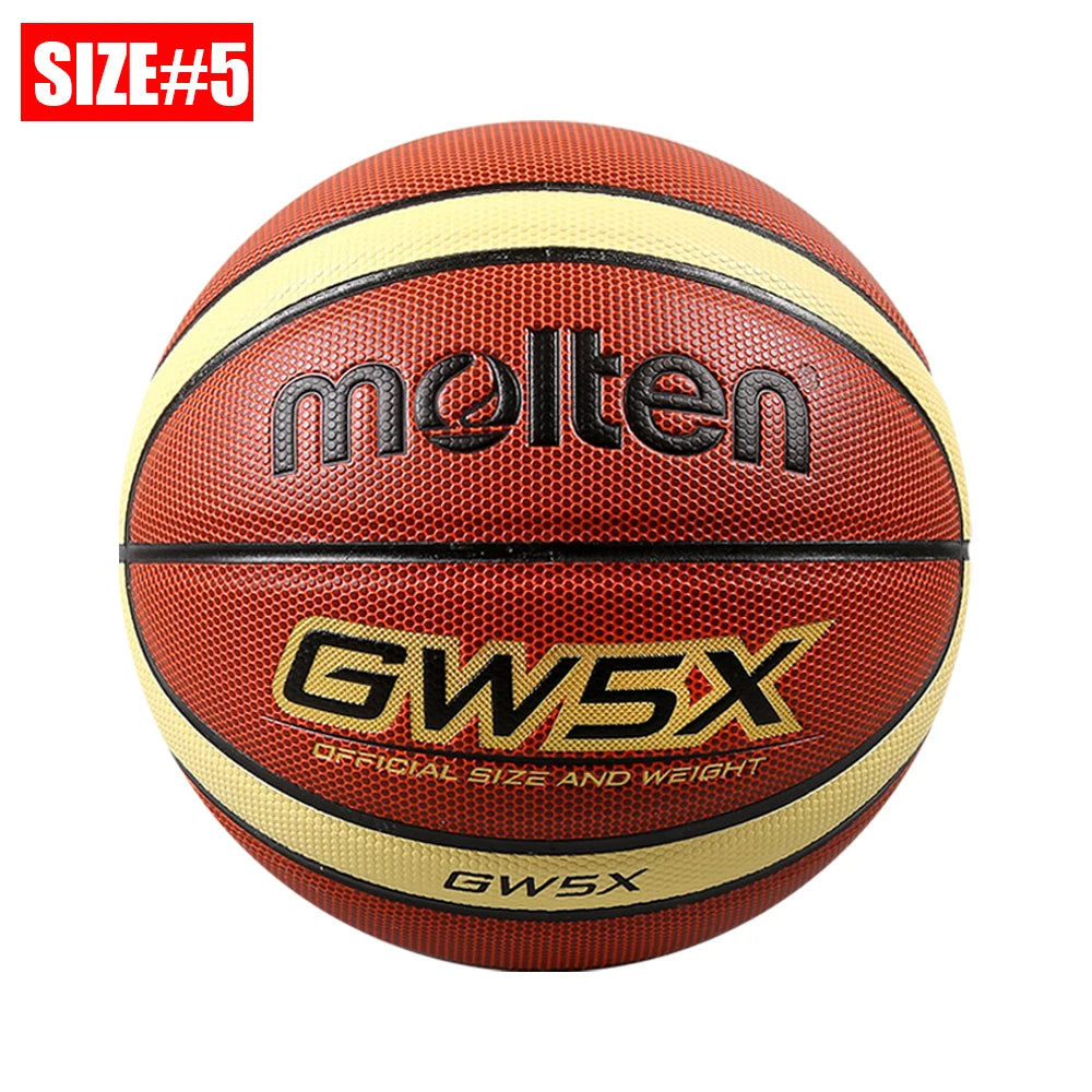 Balón de Baloncesto Molten 2026, Tamaño Oficial 7/6/5, Material PU, para Interior y Exterior, Entrenamiento, Partidos, Equipo, Baloncesto Original