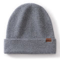 Gorros de invierno para mujeres/hombres, gorros informales para exteriores, gorros tejidos de Cachemira, gorro grueso de dos capas, gorro cálido a prueba de viento para Unisex