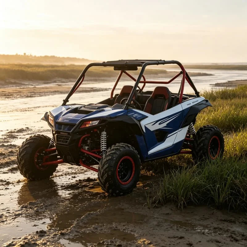 Buggy de Playa para Adultos, 520cc, 4x4, ATV Todoterreno, Transmisión Manual, Suspensión Independiente, para Dunas de Arena Extremas, Personalizado